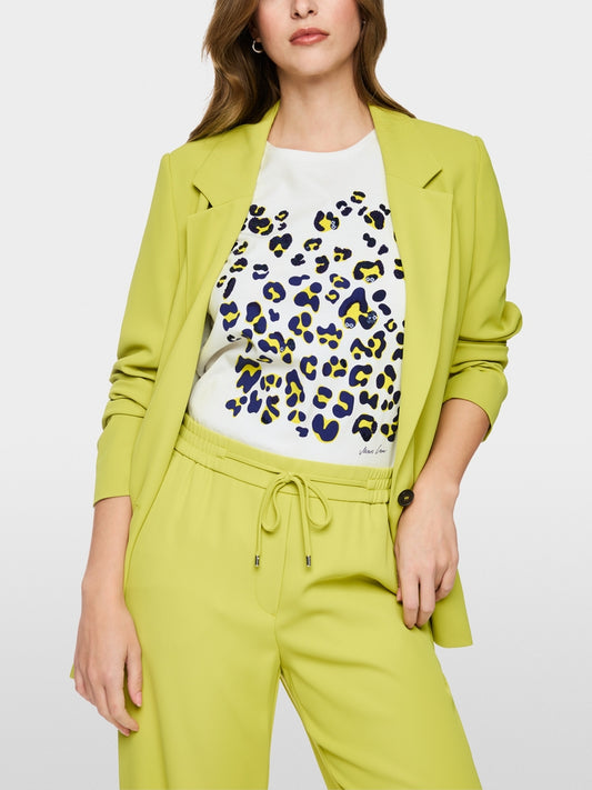 Marccain Cotton shirt with print