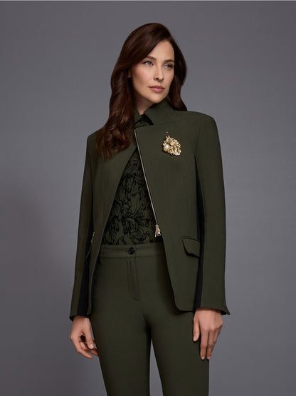 Marccain Top with velvet flocking