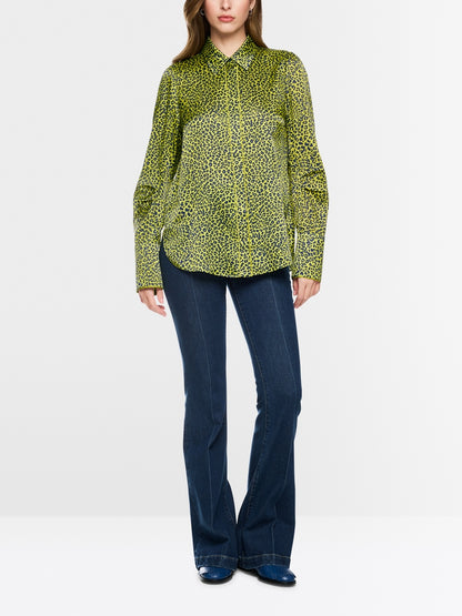 Marccain Blouse with animal print