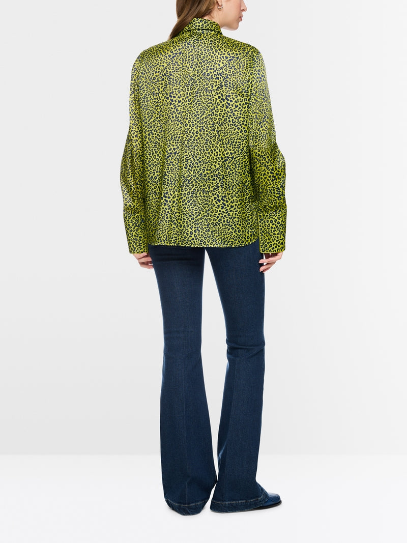 Marccain Blouse with animal print
