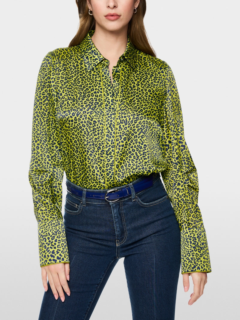 Marccain Blouse with animal print