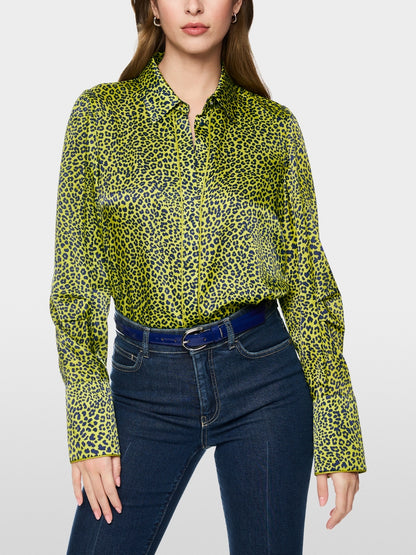 Marccain Blouse with animal print