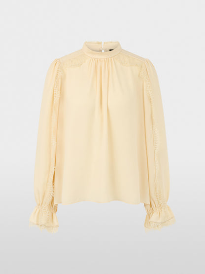 Marccain Flowing Blouse with Lace