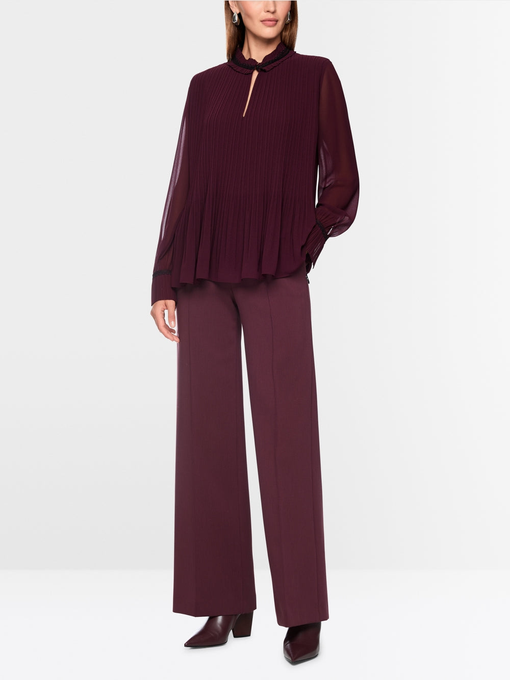 Marccain Pleated Blouse