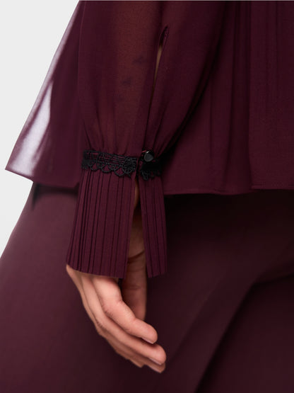 Marccain Pleated Blouse
