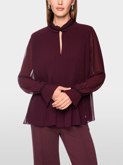 Marccain Pleated Blouse