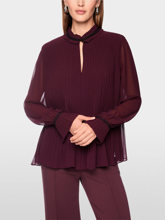 Marccain Pleated Blouse