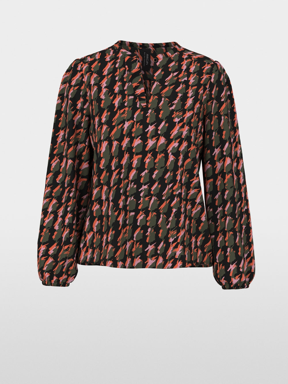 Marccain Abstract houndstooth blouse