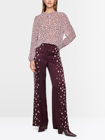 Marccain Blosue with Polka Dot Print