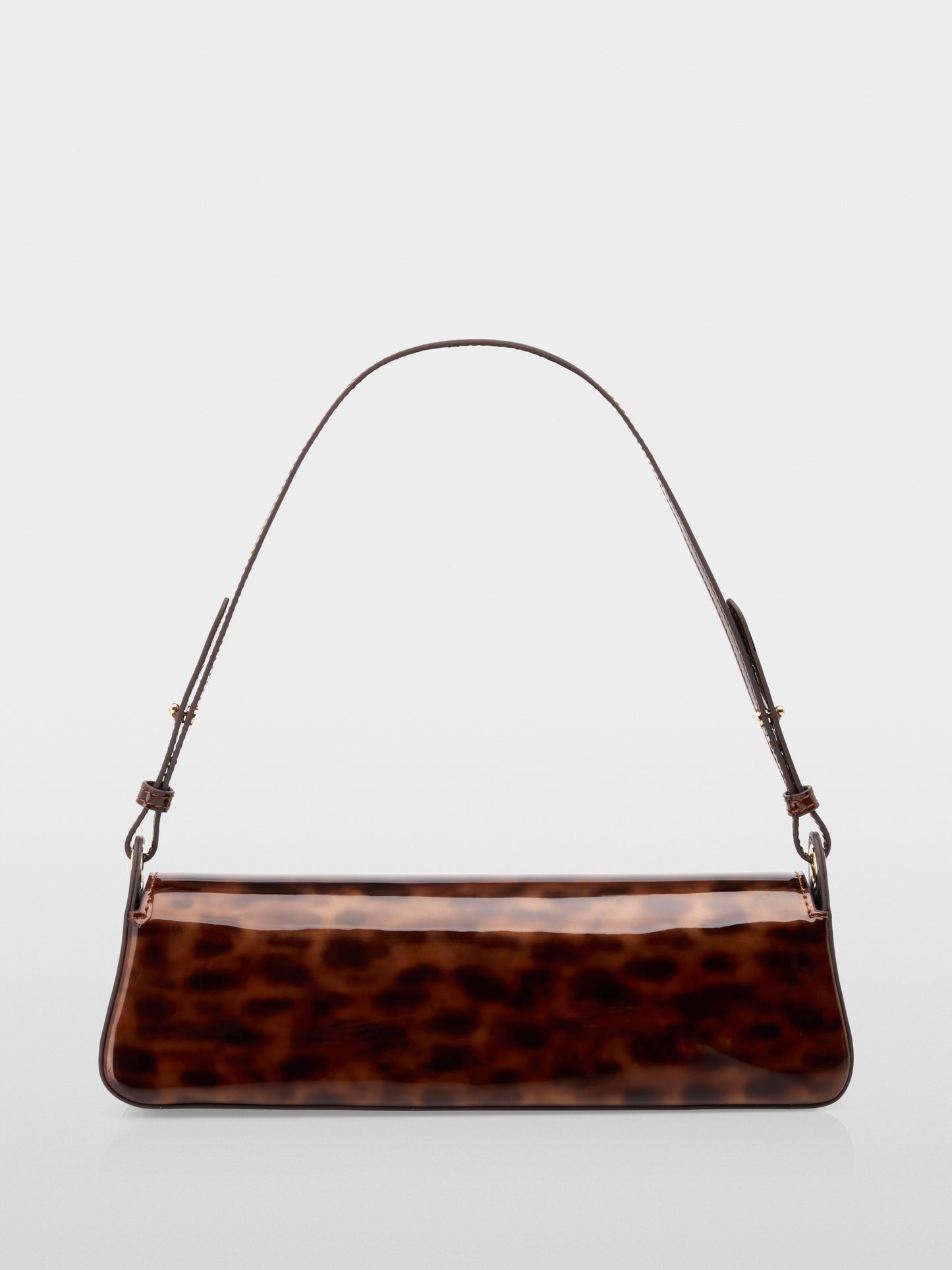 Marccain Patent Leopard Print Bag