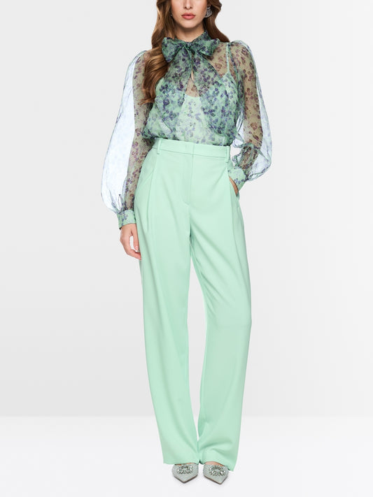 Marccain Silk pussybow blouse