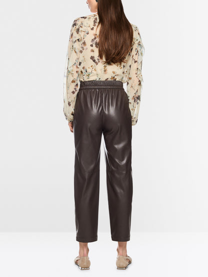 Marccain Ranchi Faux Leather Pants