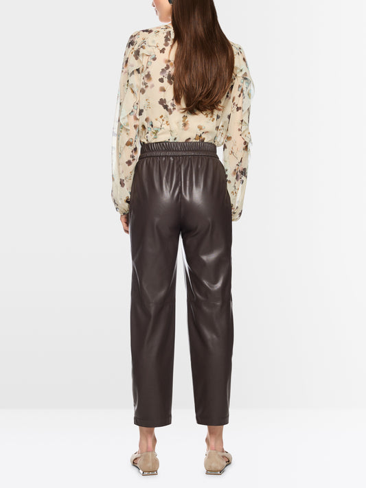 Marccain Ranchi Faux Leather Pants