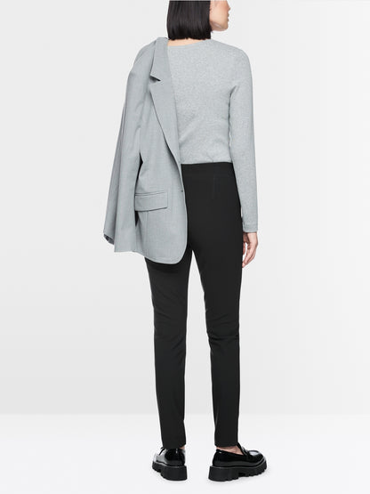 Marccain SOFIA slim fit fabric trousers