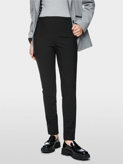 Marccain SOFIA slim fit fabric trousers