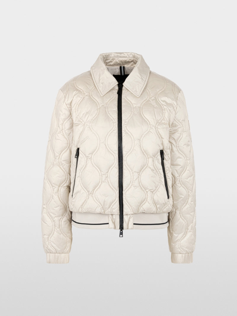 Marccain Sport Quilted jacket with contrasting details