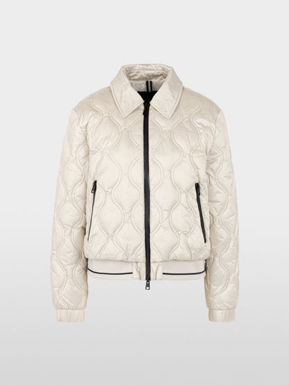 Marccain Sport Quilted jacket with contrasting details