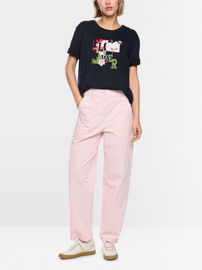 Marccain Sport T-shirt With Print & Seqins