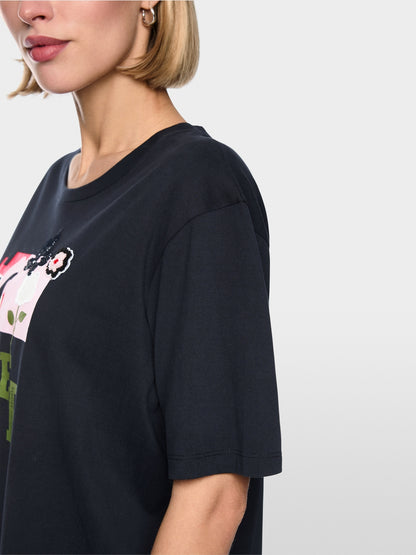 Marccain Sport T-shirt With Print & Seqins