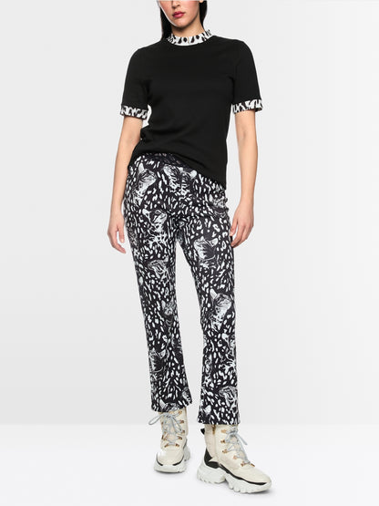 Marccain Sport Top with Leopard print