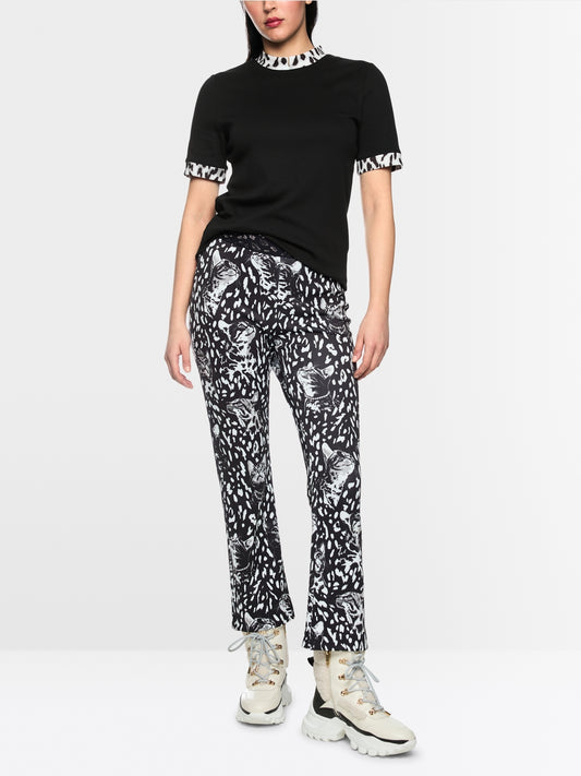Marccain Sport Top with Leopard print