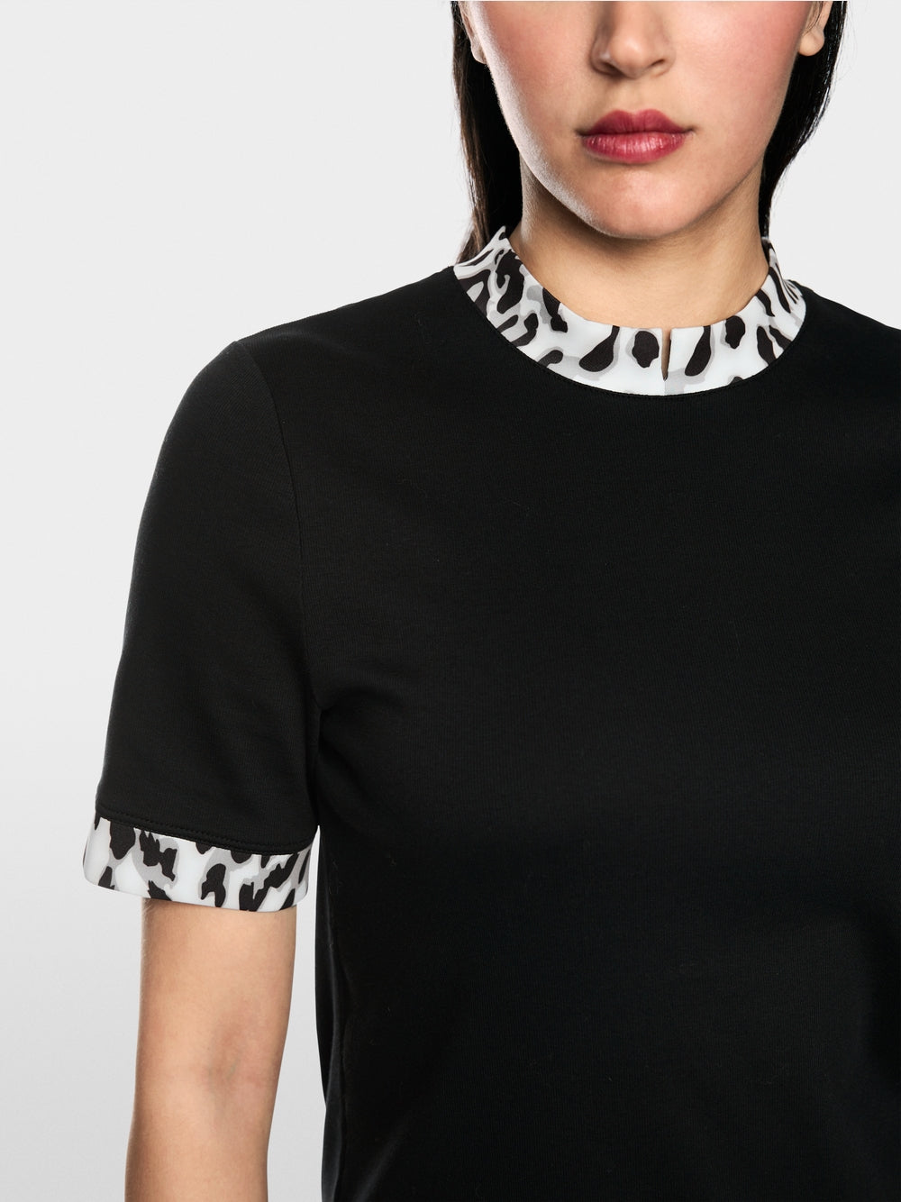 Marccain Sport Top with Leopard print
