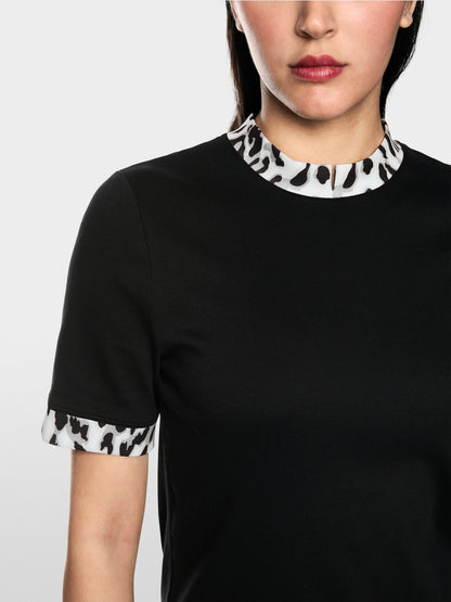 Marccain Sport Top with Leopard print
