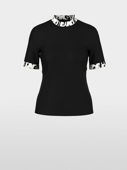 Marccain Sport Top with Leopard print