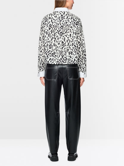 Marccain Sport Leopard Print Blouse