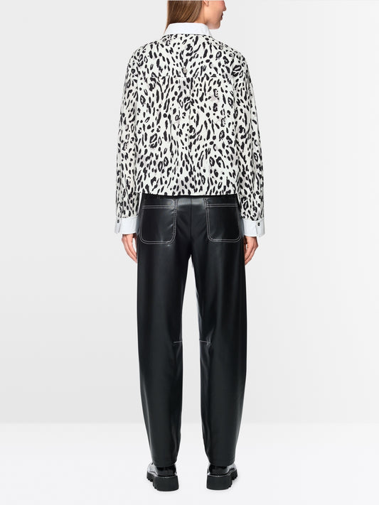 Marccain Sport Leopard Print Blouse
