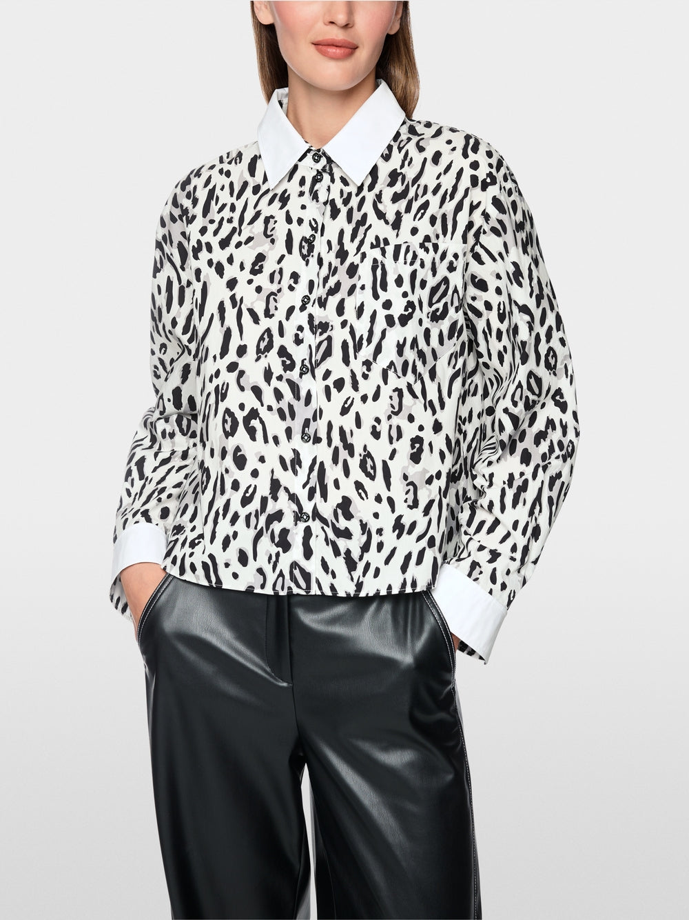 Marccain Sport Leopard Print Blouse