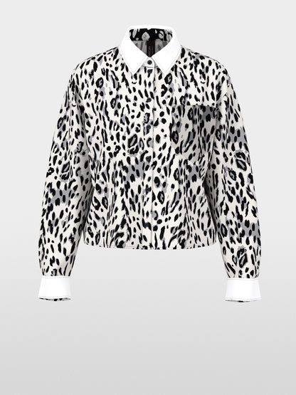 Marccain Sport Leopard Print Blouse