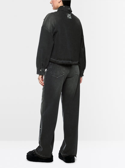 Marccain Sport Denim Shirt with Gemstones