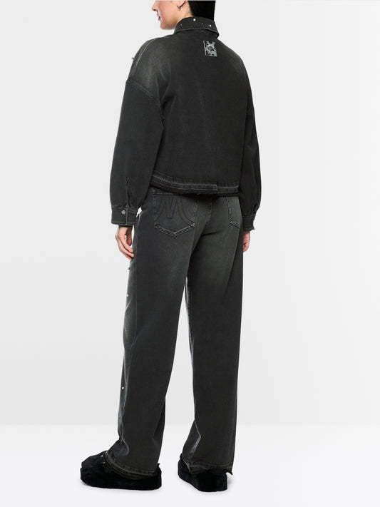 Marccain Sport Denim Shirt with Gemstones