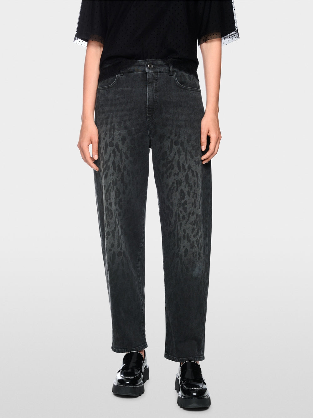 Marccain Sport Ruma Leopard print Jeans