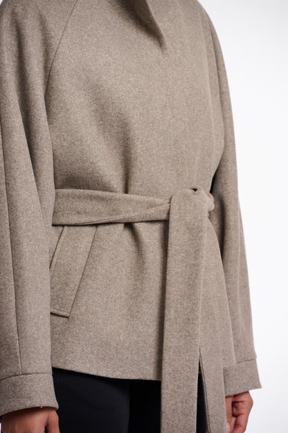 Rino And Pelle Cornelia Coat - Toffee Melange