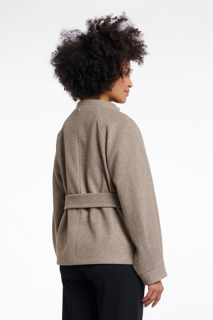 Rino And Pelle Cornelia Coat - Toffee Melange