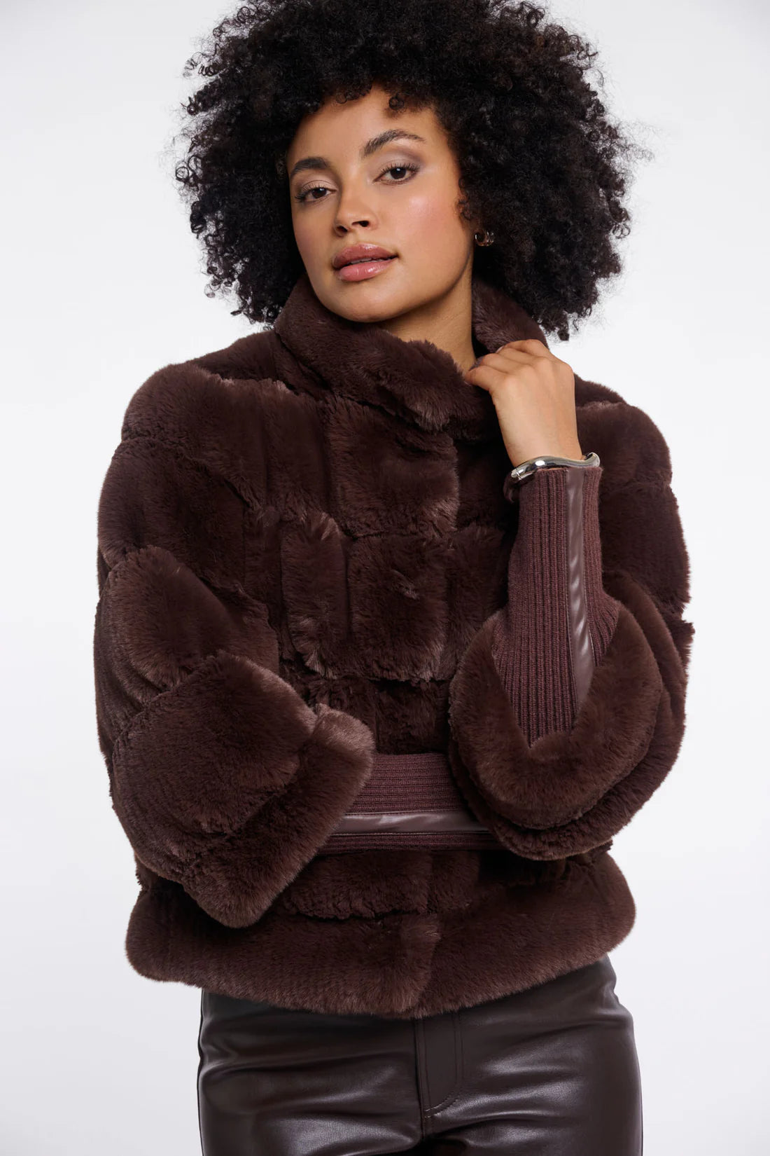 Rino And Pelle Feline Jacket - Brown