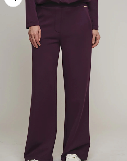 Goya Straight leg trouser (PURPLE COLOUR)