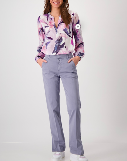 Monari Chinos with Side Slit