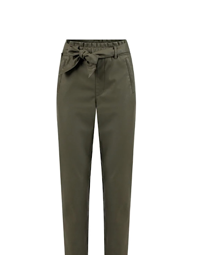 Knit Ted Francis Faux Leather Pants