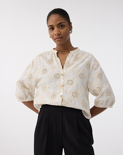 Knit Ted Penny Blouse