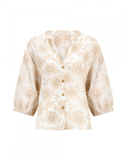 Knit Ted Penny Blouse