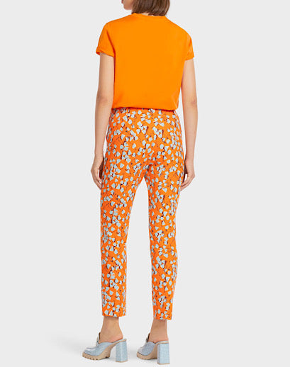 Marccain Stretch Pants with Imaginative pattern
