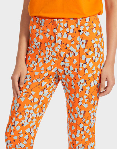 Marccain Stretch Pants with Imaginative pattern