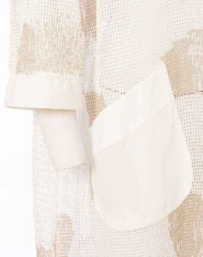 Naya Mesh Jacket With Contrast Panels