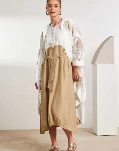 Naya Mesh Jacket With Contrast Panels