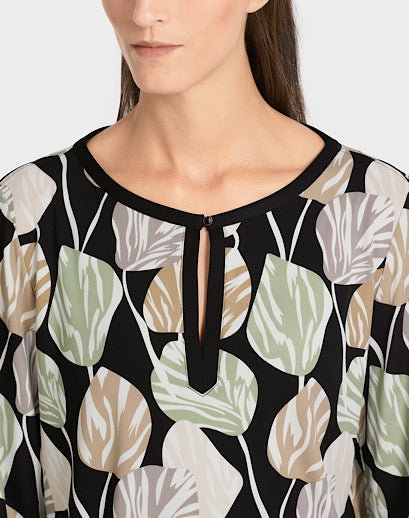 Marccain Additions Floral Print Top