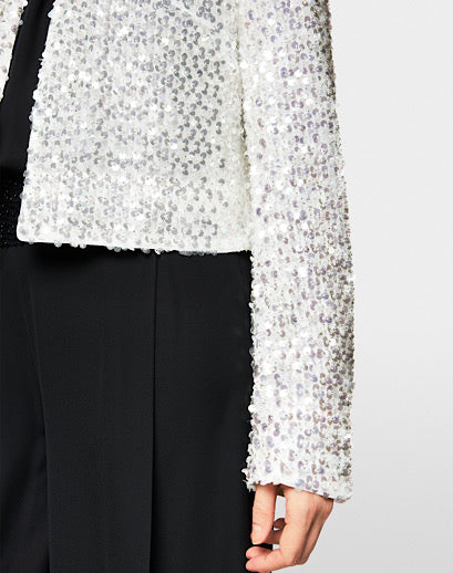 Marccain Silver Sequins Jacket