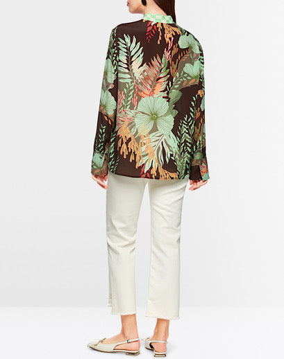 Marccain Light Blouse With Floral Print